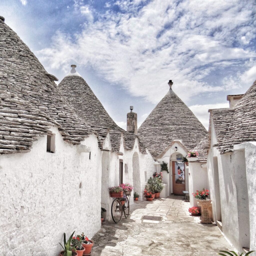 Alberobello, Puglia | Photo copyright © the Puglia Guys for the Big Gay Podcast from Puglia. Fishing nets drying by Monopoli’s old port | Photo © the Puglia Guys. Alberobello city guide - discover Alberobello’s best bars, restaurants | Photo © the Puglia Guys