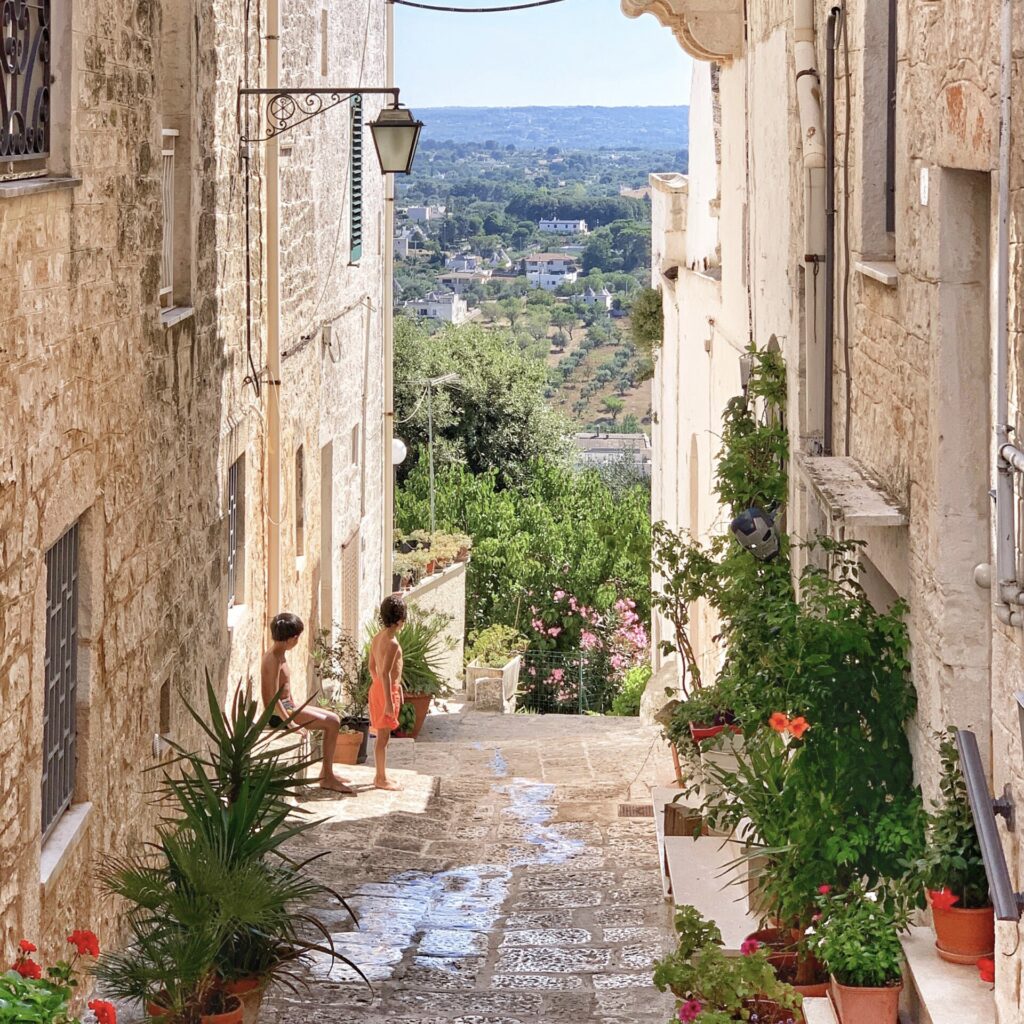 Looking over the Valle d’Itria from Cisternino | Photo © the Puglia Guys