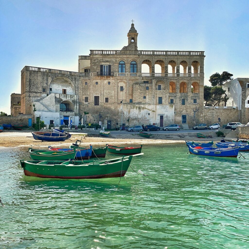 Spiaggia di San Vito, Polignano | Photo © the Puglia Guys for the Big Gay Podcast from Puglia guides to gay Puglia, Italy’s top gay summer destination