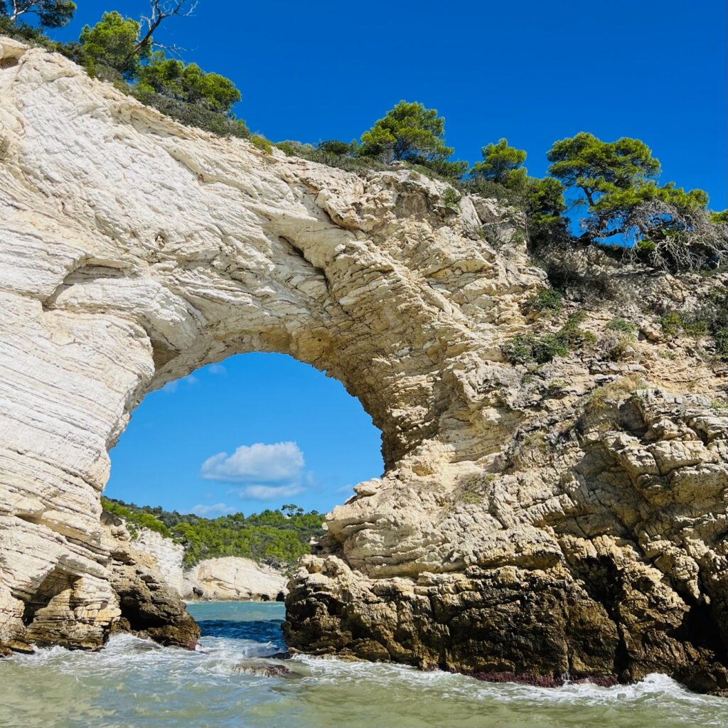 San Felice beach | Photo © the Puglia Guys for the Big Gay Podcast from Puglia guides to gay Puglia, Italy’s top gay summer destination | Puglia by beach guide to Puglia’s best beaches