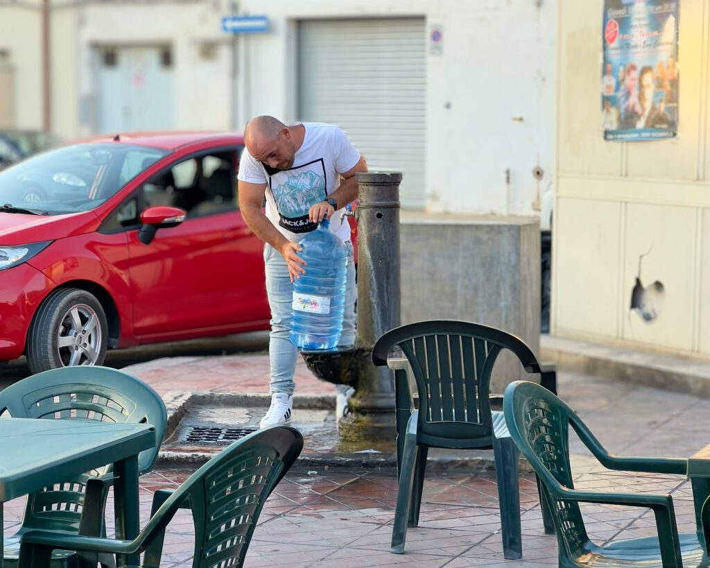 Surviving Italy’s Caronte Heat Storm: Top Tips to Stay Cool And Enjoy Your Summer - hydrate with water. Photo by the Puglia Guys
