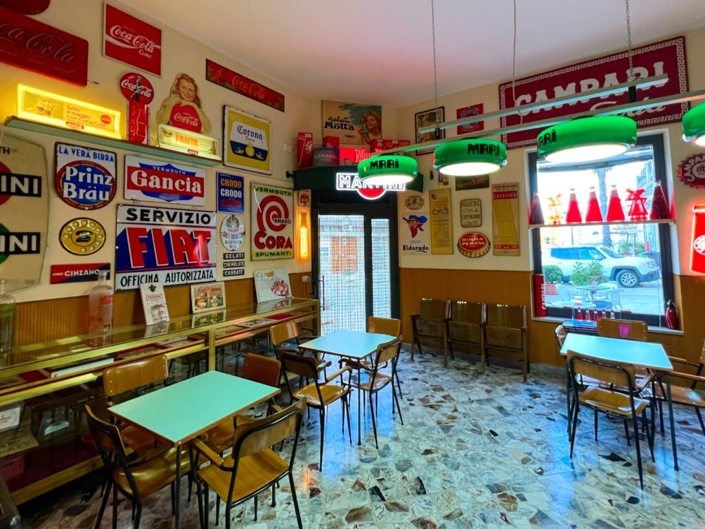 Inside Picci Bar, Carovigno. Puglia’s most Instagrammed summer 2023 spot. Photo the Puglia Guys.