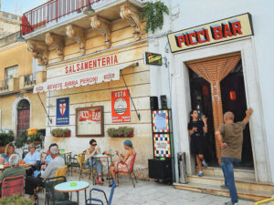Picci Bar, Carovigno. Puglia’s most Instagrammed summer 2023 spot. Photo by the Puglia Guys.