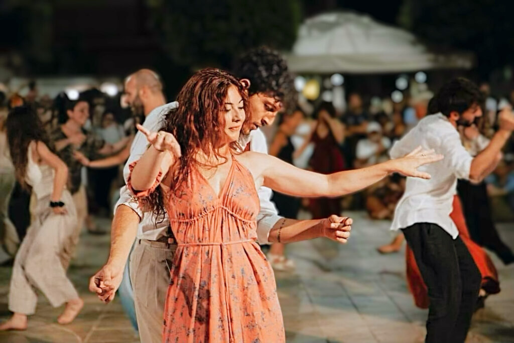 Pizzica di San Vito, Puglia’s traditional dance originating in Salento photo copyright World Music Academy, San Vito dei Normanni