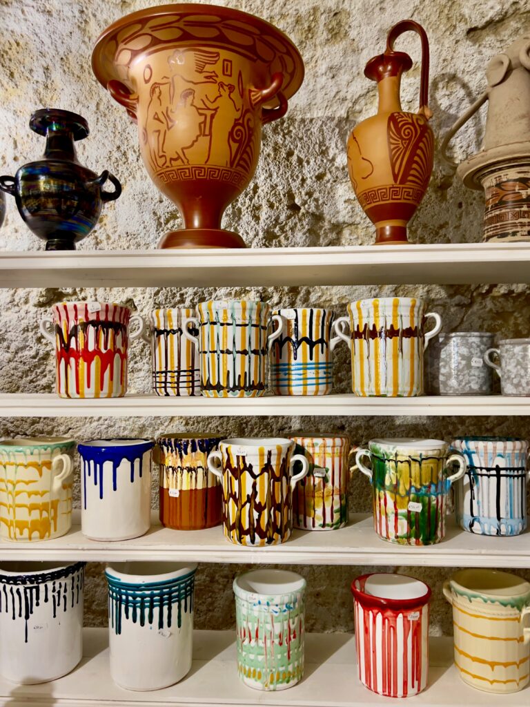 Ceramics, Grottaglie, Puglia. Photo by the Puglia Guys, Puglia ambassadors. PugliaGuys.com